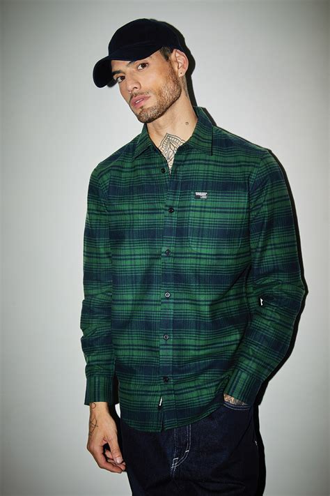 Buy Dark Green Regular Fit Shirt | BonkersCorner