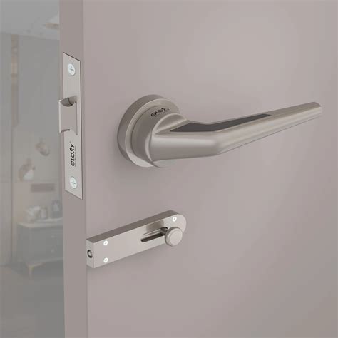 Gloxy Brass Door Lock for Bathroom, Balcony, Home – Keyless Mortise ...