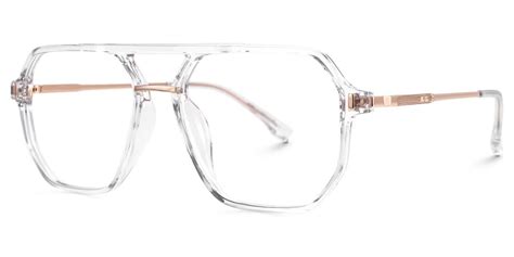 Aviator Lizbeth Clear Glasses on sale -Zeelool Glasses