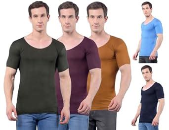 RKG Men's Assorted Pack of 5 Vest (MRVE-102-FNRNS-Assorted-5) : Amazon ...