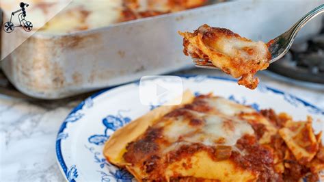 Traditional Lasagna Bolognese Sauce and Bechamel   YouTube