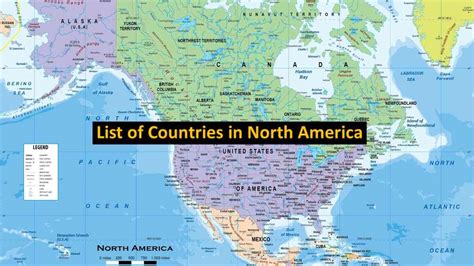 How Many Countries Are There In North America?