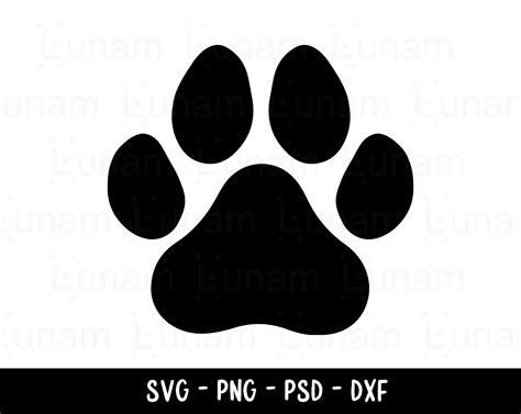 Hond Paw Print Svg Dog Paw SVG Dog Svg Paw Svg Animal Paw - Etsy Nederland