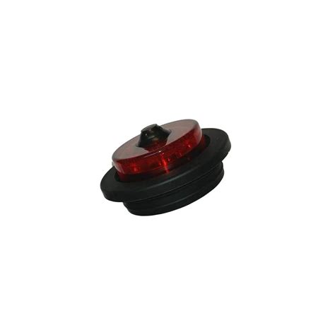 2.5 Round Red Brake Running Tail Light with Built | Ubuy India