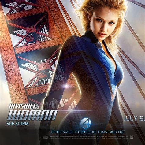 Publicity poster for "The Fantastic Four" - 2005. | Invisible woman ...