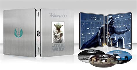Original Star Wars Trilogy Films Releasing In 4k Blu-ray SteelBook ...