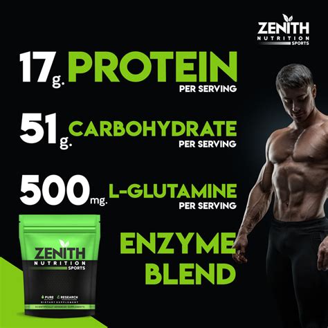Zenith Sports Mass Gainer (Double Rich Chocolate) Buy 3kg Mass gainer ...