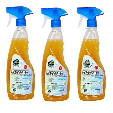 Biozymo Bathroom & Tiles Cleaner, Bioenzyme Based, Organic, Chemical ...