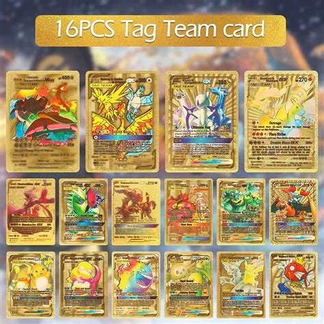 Buy 110 PCS TCG Gold Foil Assorted Cards ( GX Rare Cards V Series Cards ...