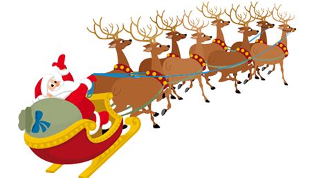Free Santa Sleigh Clipart, Download Free Santa Sleigh Clipart png ...