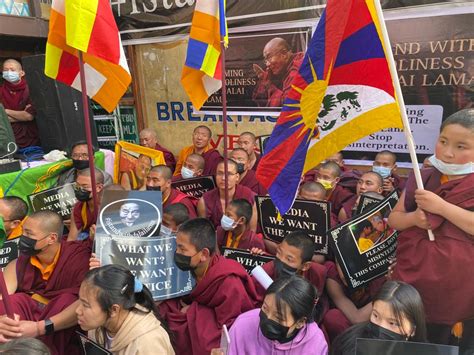 Shimla: Scores of Buddhists gather in support of Dalai Lama