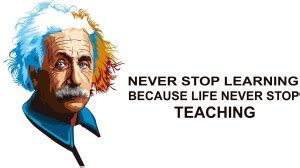 Customscart 57 cm Albert instein Self Adhesive Sticker Price in India ...