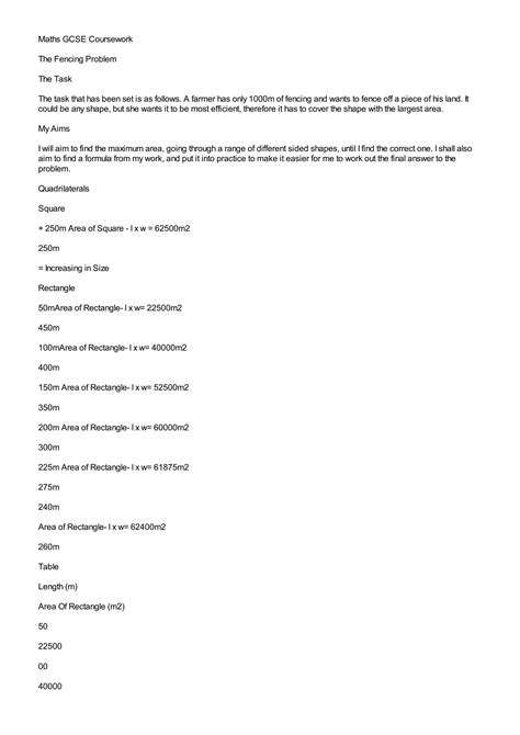 Image result for Algebra Fencing Problem