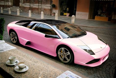 Pink Lamborghini Murcielago LP640