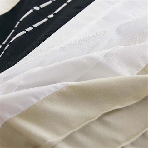 7-Piece Jasper Multicolor Striped Comforter Set, King