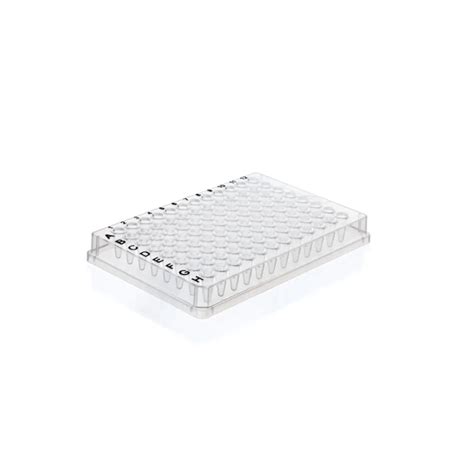BRAND BIO-CERT® PCR Plate, 96-Well, Clear, Full Skirt, Low-Profile, Non ...