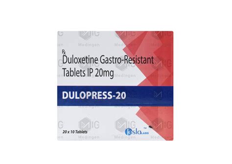 Dulopress 20 Tablet: View Uses, Side Effects, Price and Substitutes