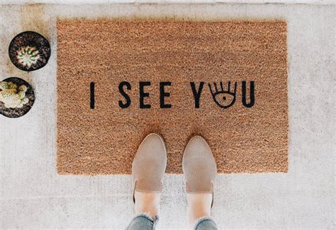 Make This Cute DIY Doormat This Weekend (Free Printable Included) | Hunker