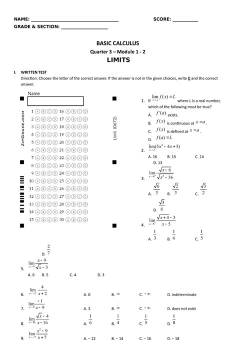 Image result for Basic Calculus Questions