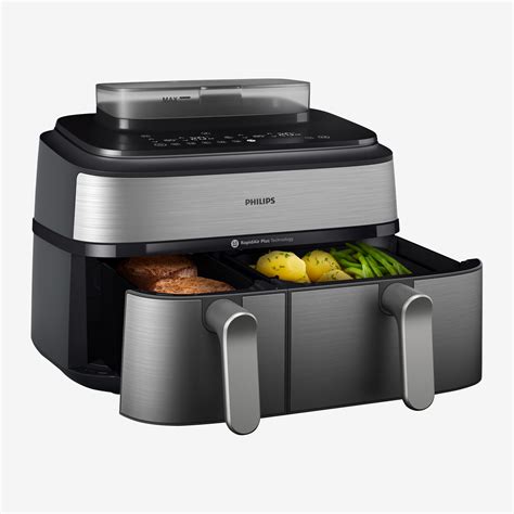 Philips Steam Airfryer 5000 Series Dual Basket Heißluftfritteuse mit ...