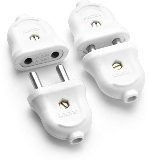 Antex EON MALE FEMALE 2 Pin Plug Polycarbonate 2 Pin Male/Female Plug ...