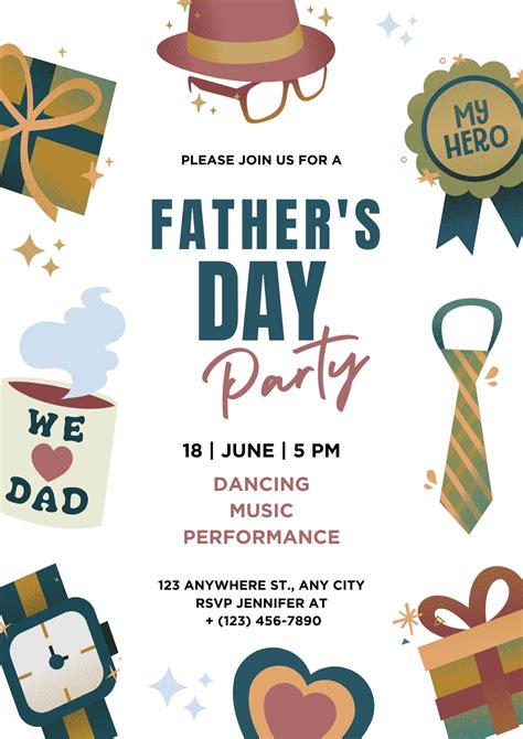 Fathers Day Backgrounds Borders