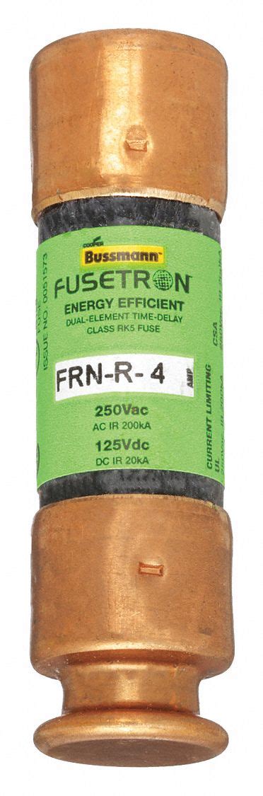 BUSSMANN, Class RK5, FRN-R Series, Fuse - 4A451|FRN-R-4 - Grainger