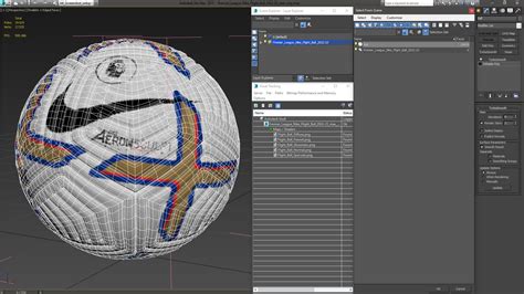 Premier League Nike Flight Ball 2022-23 3D model | 3D Molier International