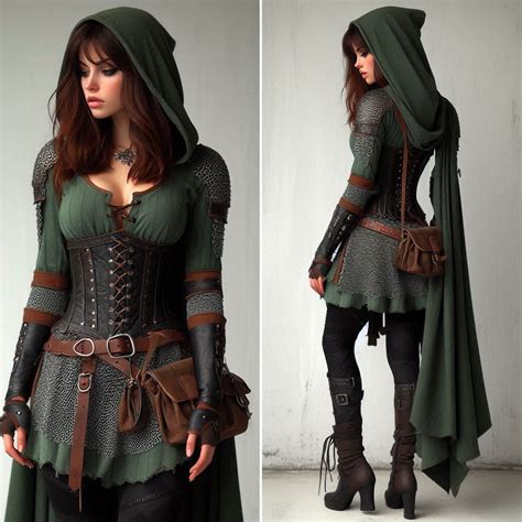 Women's Ren Faire Scout/Ranger Traveler Look | Renaissance fair outfit ...
