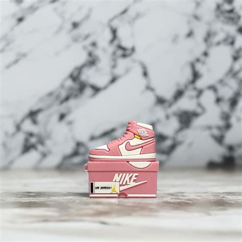 Pink Jor-dan Shoe Box Apple AirPods Cases Pro2 - Hanging Owl India