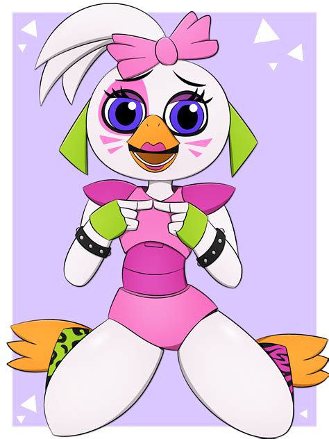 Cute Glamrock Chica by ZinZoa on DeviantArt