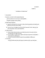 Image result for Multicultural Foundations