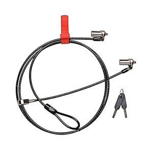 The Microsaver Ds Keyed Twin Laptop Lock With Another Device On The ...