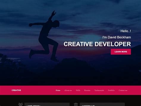 Image result for Creative HTML Templates