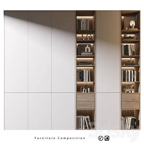 Furniture Composition | 553 3ds Max – 3DSky Model Free