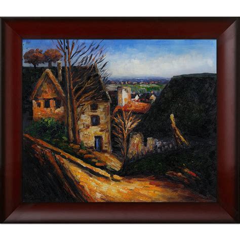 overstockArt La Pastiche The House of the Hanged Man at Auvers by ...