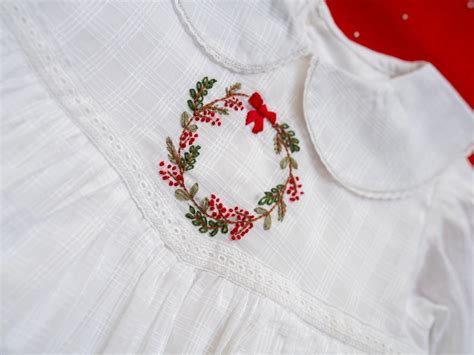 Whimsical Wonderland White Christmas Dress | Baby Girl Dress - PureCloth.Co