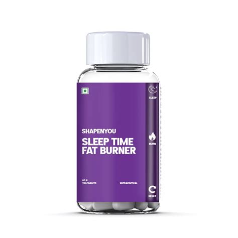 Shapen You Sleep Time Fat Burner With L Carnitine For Weight Loss and ...