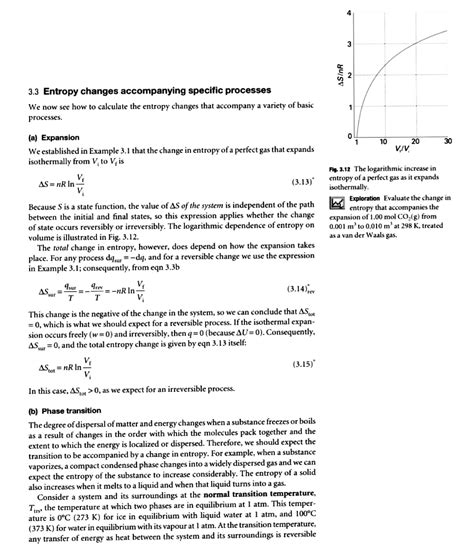 Entropy Changes accompanying specific processess - (a) Expansion 0L 1 ...
