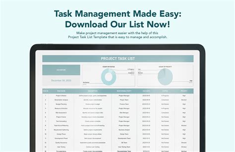 Image result for Project Task List