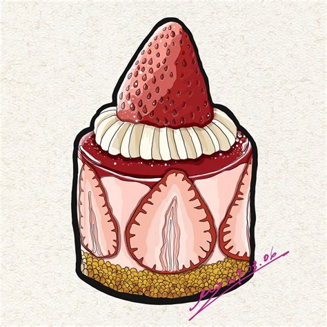 Dessert Drawing Ideas Easy at Clifford Bloss blog