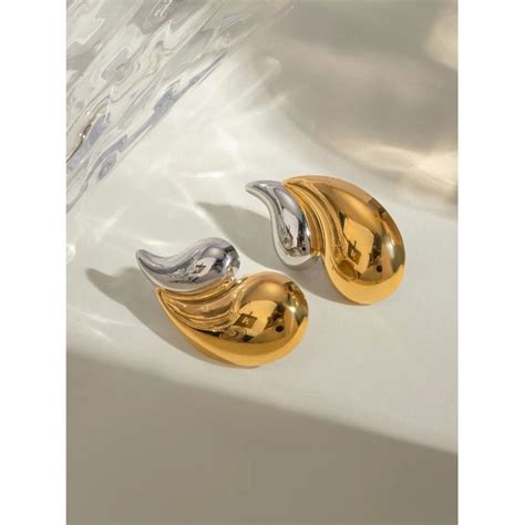 Buy AMOSSH Multi-Color 18K Gold Plated Isabella Stud Earrings Online