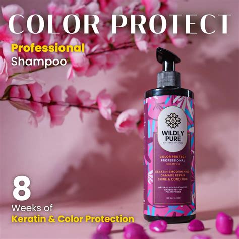 Enrich Plant Keratin Shampoo with Biotin for Strengthening & Color Pro ...