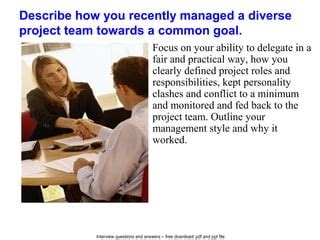 Project Manager Interview Presentation 的图像结果