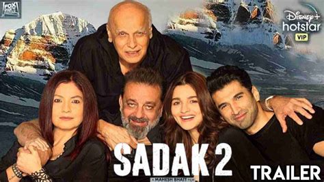 Sadak 2 trailer: Alia Bhatt, Sanjay Dutt, Aditya Roy Kapoor are out on ...