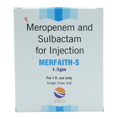 Merfaith-S 1.5 gm Injection | Uses, Side Effects, Price | Apollo Pharmacy