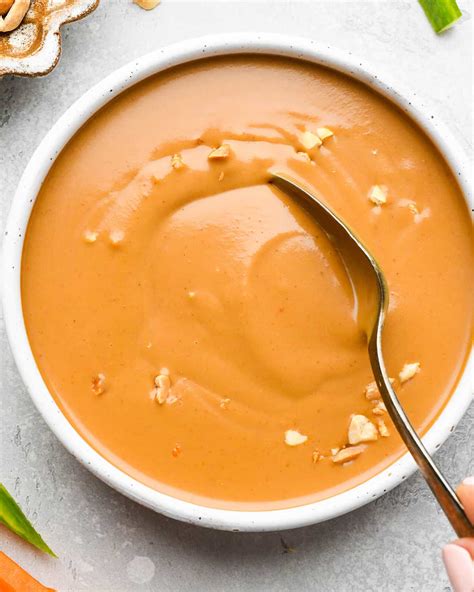 Easy Peanut Sauce Recipe - JoyFoodSunshine