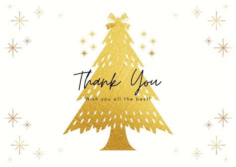 Free custom printable Christmas thank you card templates - Worksheets ...