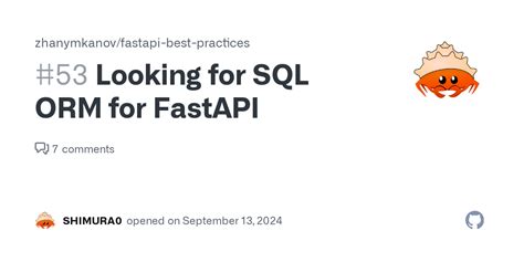 ORM in Fastapi 的图像结果