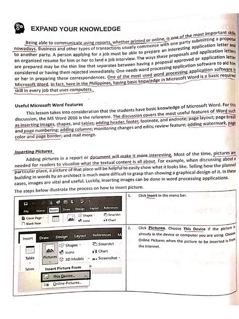 Image result for Word Processing Application